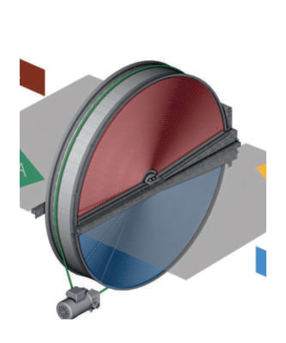 Роторный рекуператор Komfovent RR-AL-1300-L-O-SN(1406X1430X310)-PN-A1 Роторный рекуператор Komfovent RR-AL-1300-L-O-SN(1406X1430X310)-PN-A1