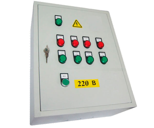 Щит управления 5 клапанами дымоудаления (КДУ)/подпора ЩУК-П-220/КДУ*5/М/54
