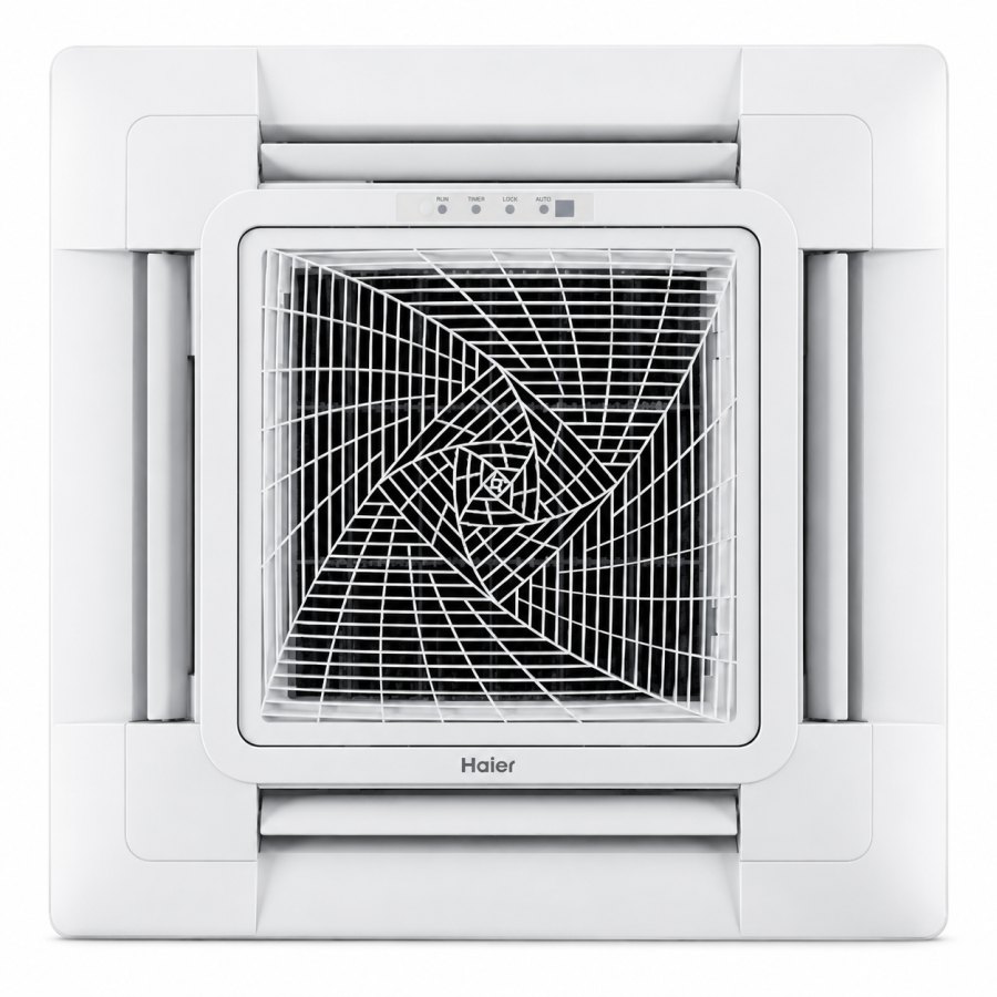 Кассетный внутренний блок Haier AB35S2SC2FA для мульти-сплит систем, панель PB-620KB Кассетный внутренний блок Haier AB35S2SC2FA для мульти-сплит систем, панель PB-620KB