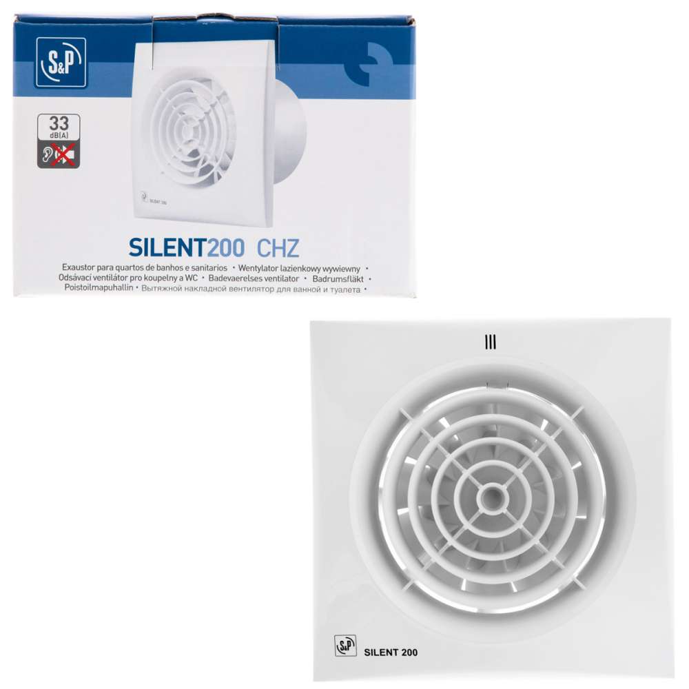 Накладной вентилятор Soler Palau SILENT-200 CHZ