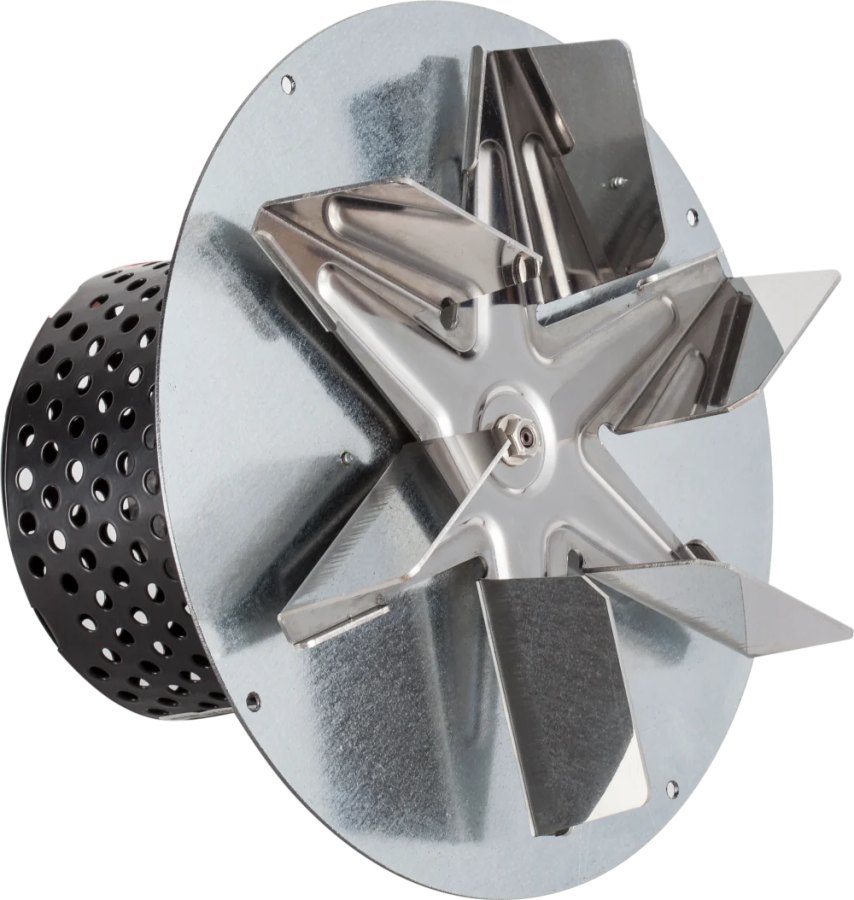 Вентилятор для котлов на твердом топливе BPA 210-1, металлический корпус