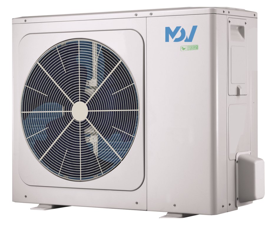Тепловой насос воздух-вода MDV для отопления и ГВС MDHWA-V16W/D2RN8-B