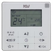 Кассетный двухтрубный фанкойл MDV MDKD-400R