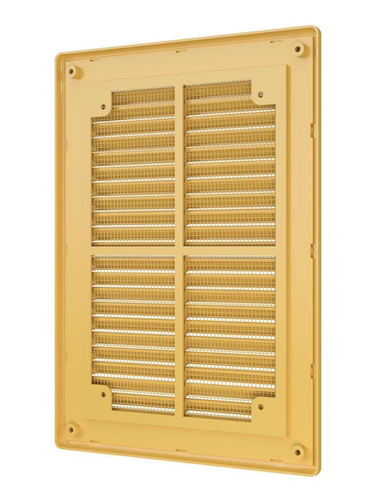 Решетка вентиляционная Р сетка разъемная 183х253 пластик Beige ERA