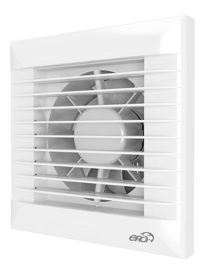 Вентилятор накладной EURO D125 ET автоматические жалюзи ERA