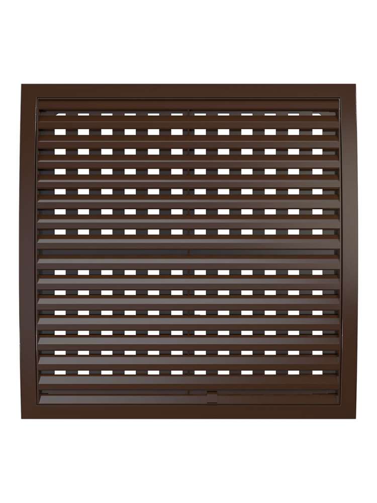 Решетка вентиляционная РРПН разъемная регулируемая 350х350 ASA Brown ERA STREETLINE