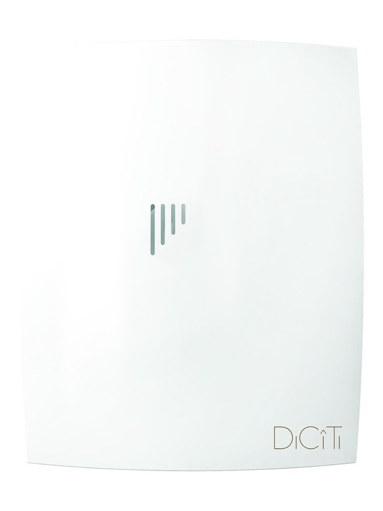 Вентилятор накладной BREEZE D125 обратный клапан MRH DICITI