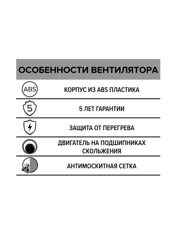 Вентилятор накладной EURO D100 сетка ERA