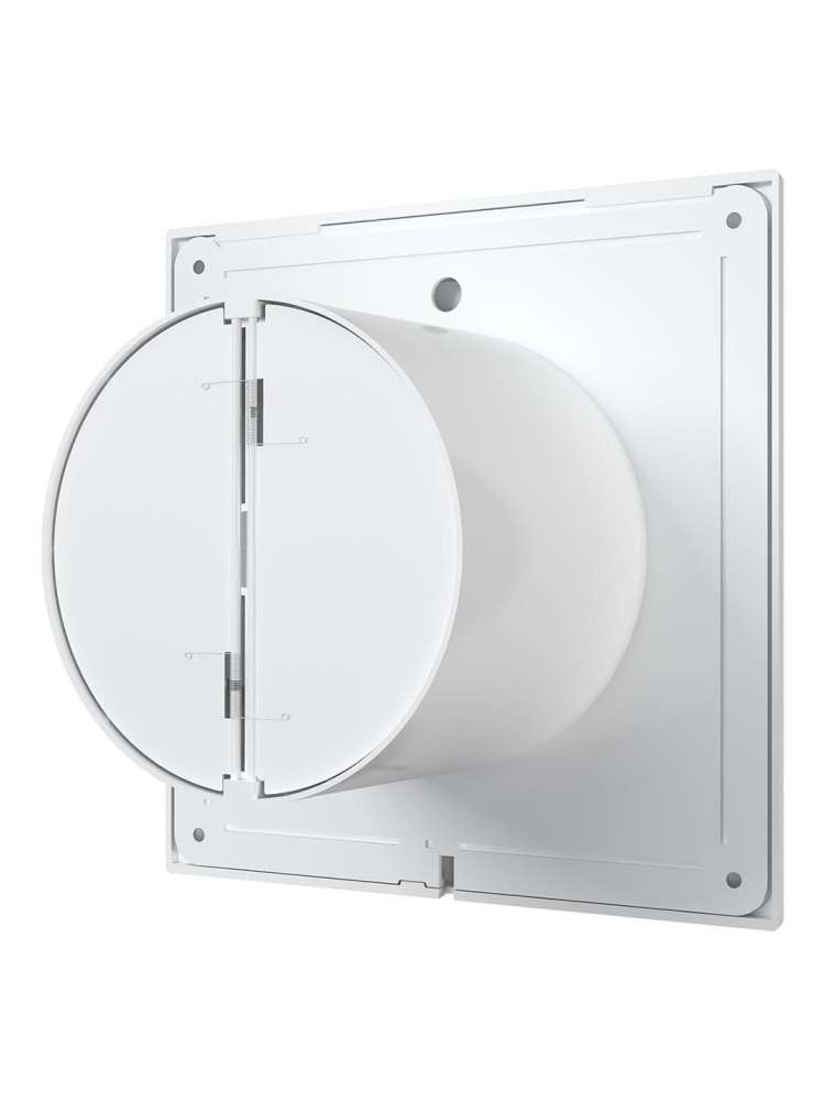 Вентилятор накладной SLIM D125 обратный клапан MRH DICITI