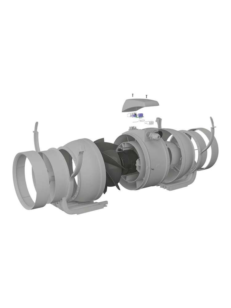 Вентилятор канальный TYPHOON D150/160 осевой двухскоростной AT ERA PRO