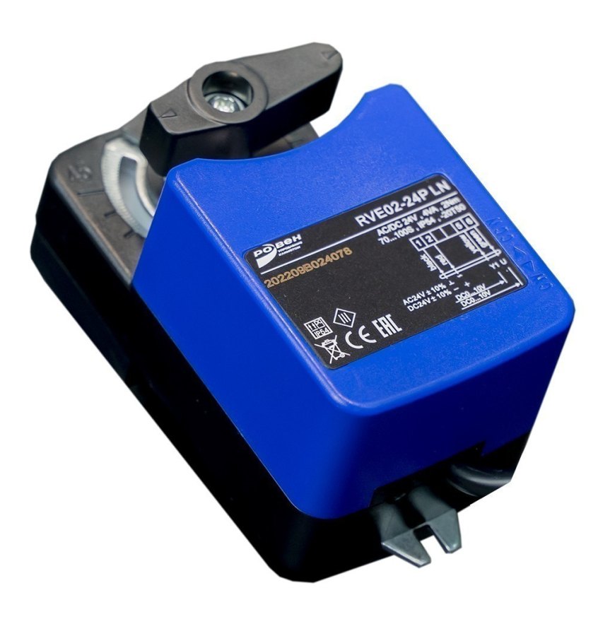 Электропривод RVE02-24P(H) для шаровых кранов NVCB