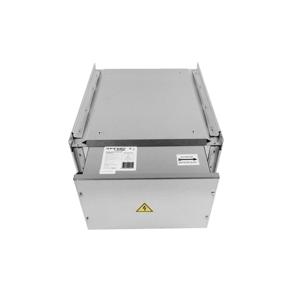 Электрический нагреватель для прямоугольных каналов ZILON ZES 600x300-15