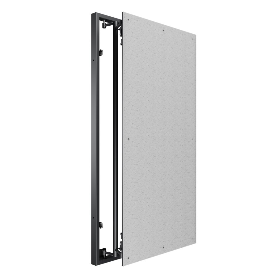 Люк ревизионный D Ceramo Steel 600х1200 скрытый монтаж окрашенная сталь EVECS