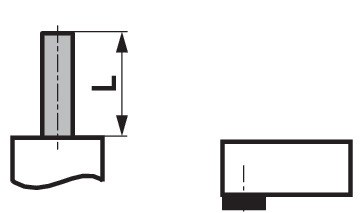 SM230P — Длина шпинделя